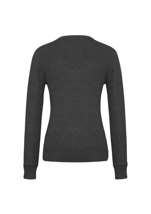 Picture of V-Neck Womens Knit Pullover