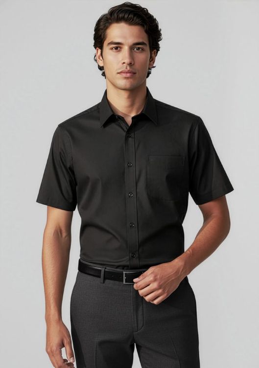 Picture of Base Mens Short Sleeve Shirt