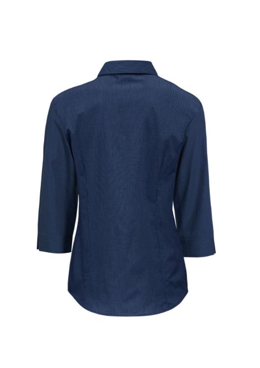 Picture of Micro Womens Check 3/4 Sleeve Shirt