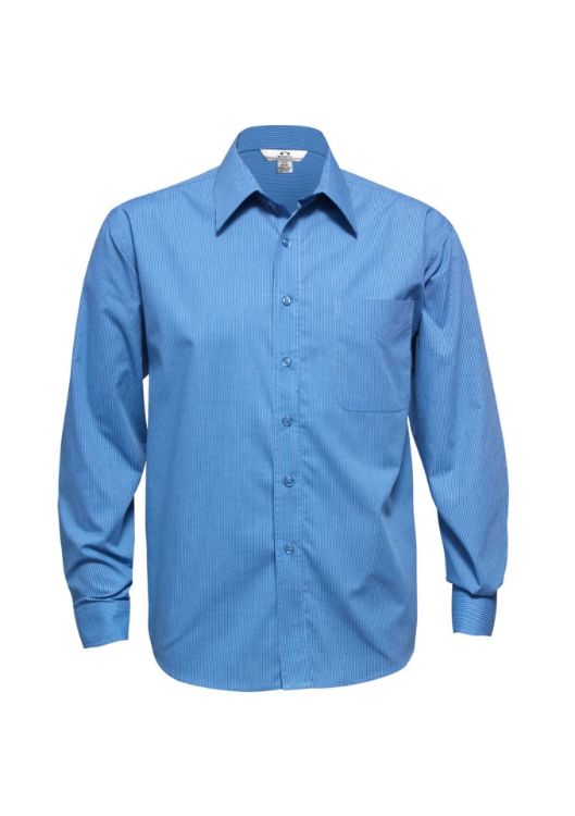 Picture of Micro Mens Check Long Sleeve Shirt