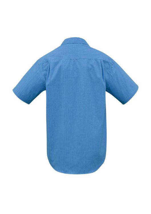 Picture of Micro Mens Check Short Sleeve Shirt