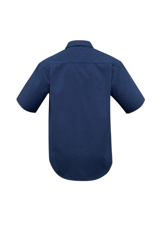 Picture of Micro Mens Check Short Sleeve Shirt