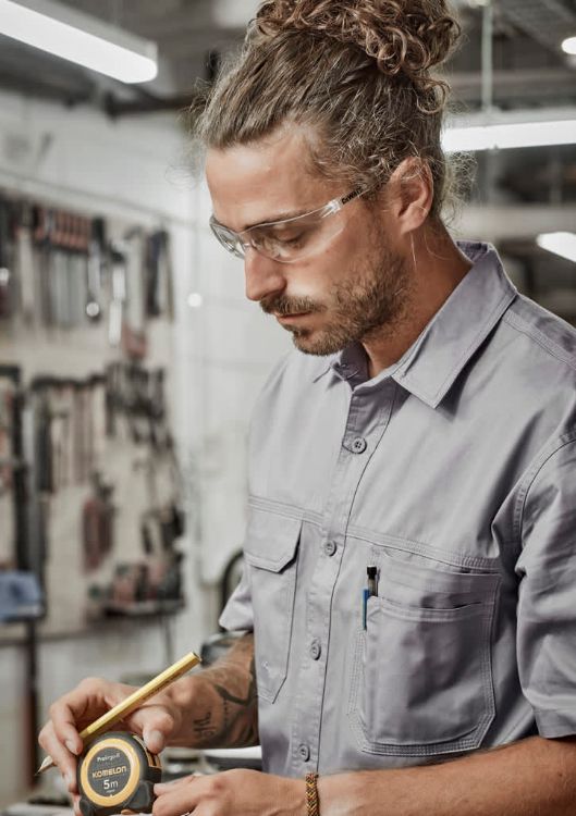 Picture of Mens Lightweight Tradie Short Sleeve Shirt