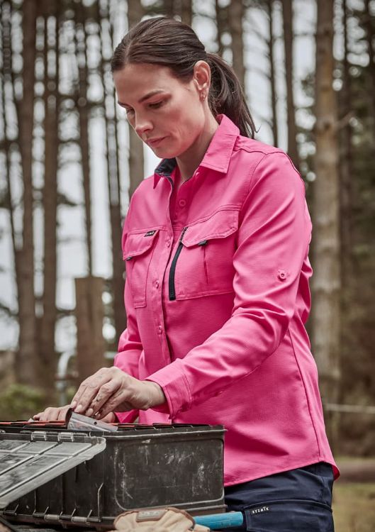 Picture of Womens Outdoor Long Sleeve Shirt