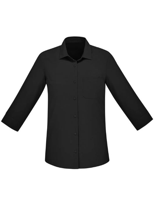 Picture of Florence Womens Plain 3/4 Sleeve Shirt