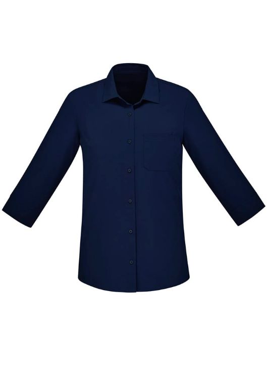 Picture of Florence Womens Plain 3/4 Sleeve Shirt