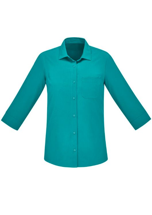 Picture of Florence Womens Plain 3/4 Sleeve Shirt