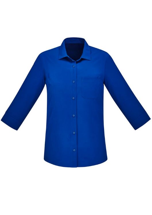 Picture of Florence Womens Plain 3/4 Sleeve Shirt
