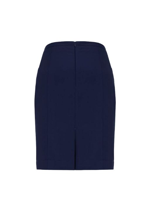 Picture of Siena Womens Front Pleat Detail Straight Skirt