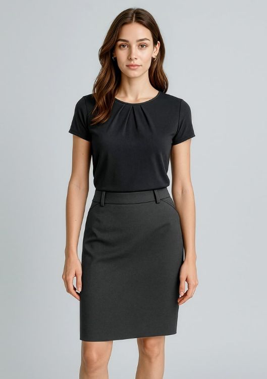 Picture of Cool Stretch Womens Multi-Pleat Skirt
