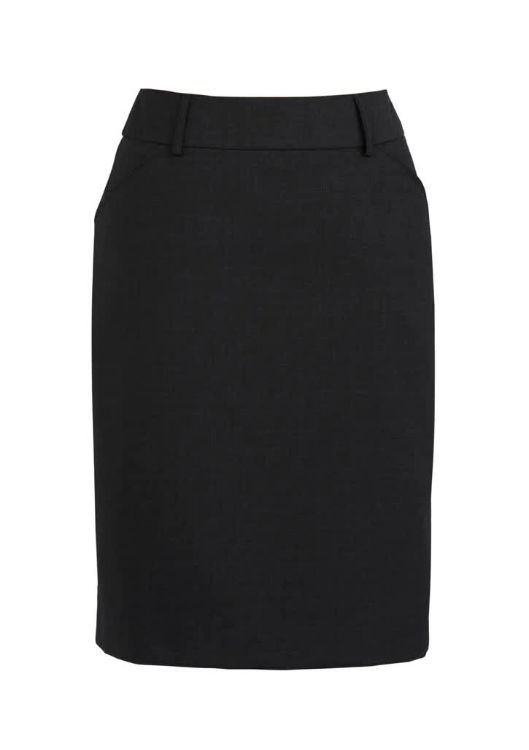 Picture of Comfort Wool Stretch Womens Multi-Pleat Skirt