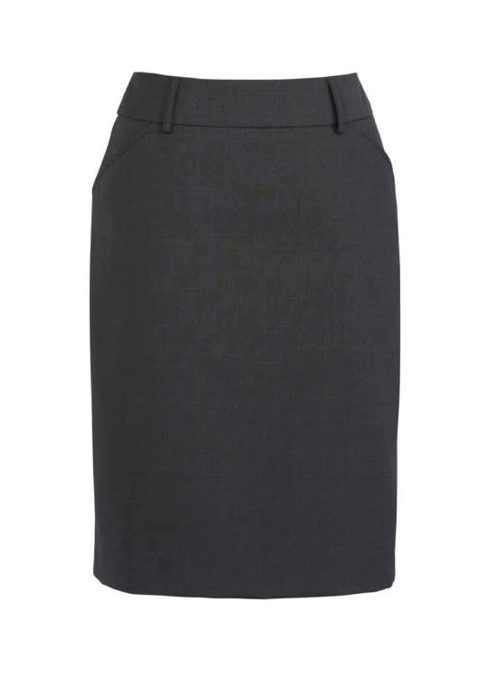 Picture of Comfort Wool Stretch Womens Multi-Pleat Skirt
