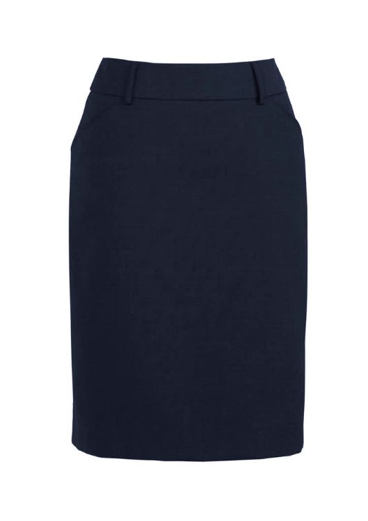 Picture of Comfort Wool Stretch Womens Multi-Pleat Skirt