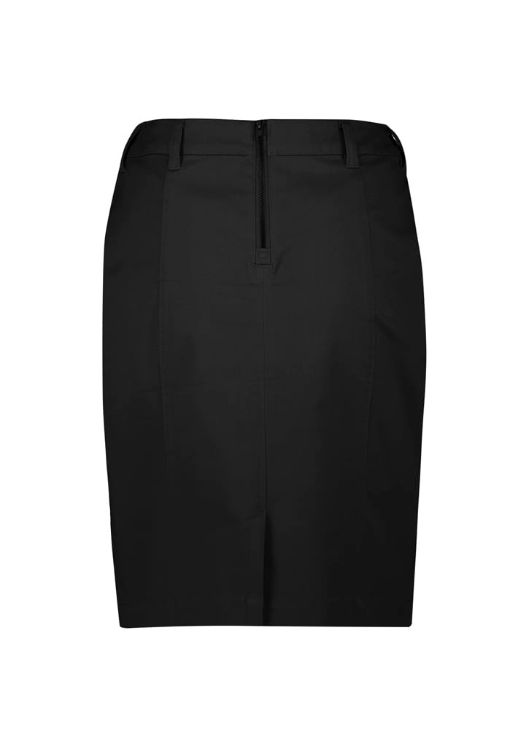 Picture of Traveller Womens Mid Waist Stretch Chino Skirt