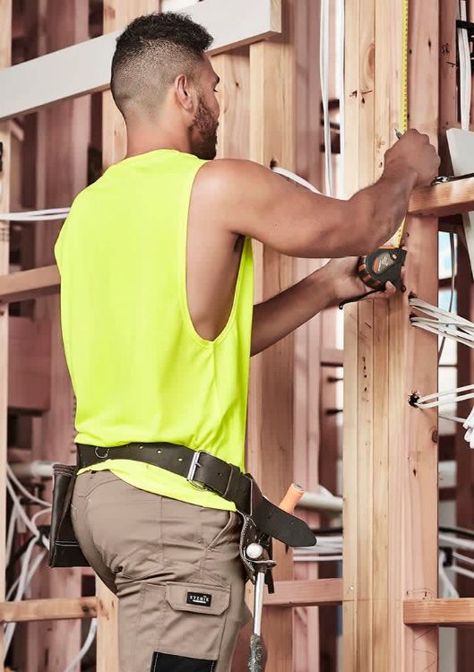 Picture of Mens Hi Vis Sleeveless Tee