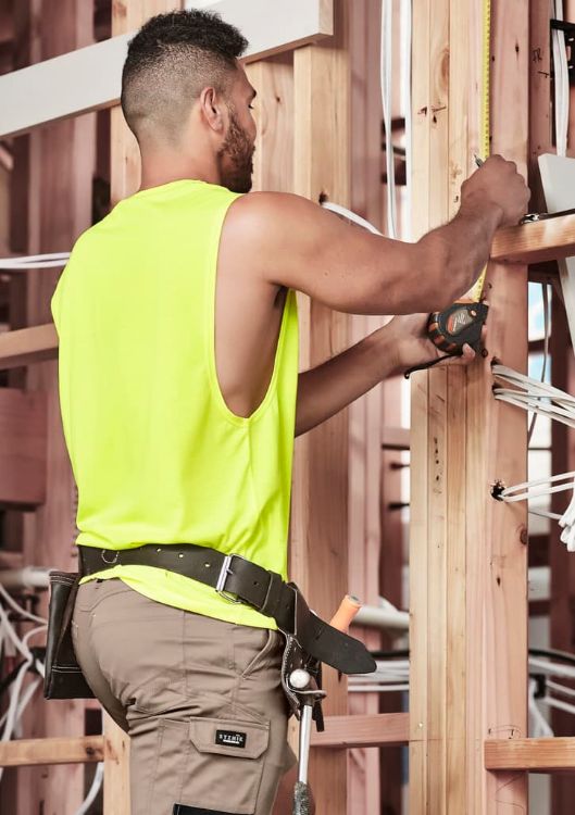 Picture of Mens Hi Vis Sleeveless Tee