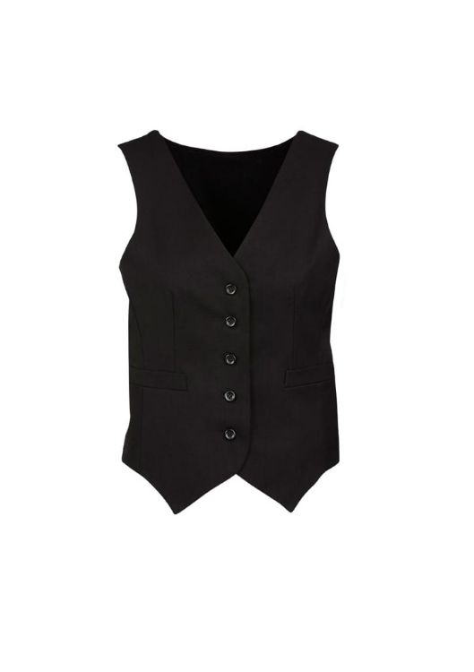 Picture of Cool Stretch Womens Peaked Vest with Knitted Back