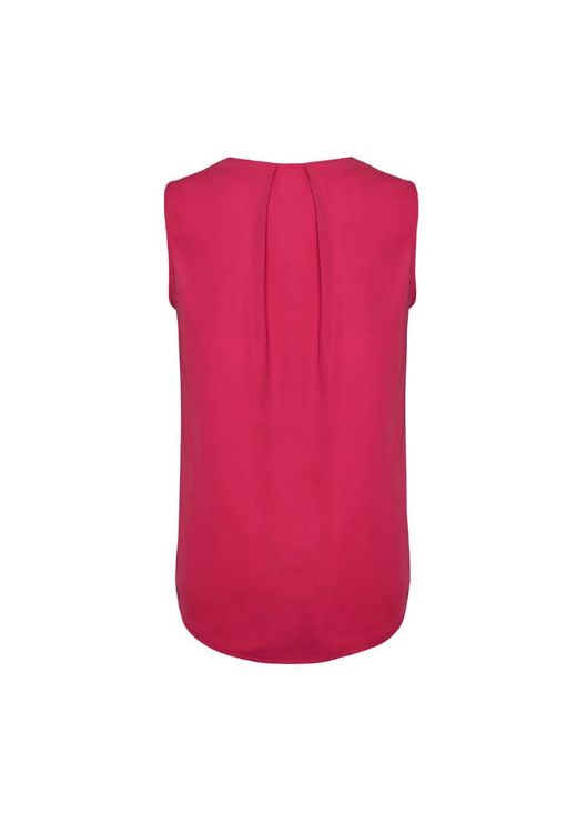 Picture of Estelle Womens Sleeveless Pleat Detail Blouse