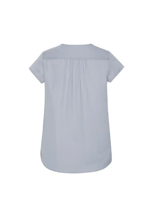 Picture of Kayla Womens V-Neck Pleat Blouse