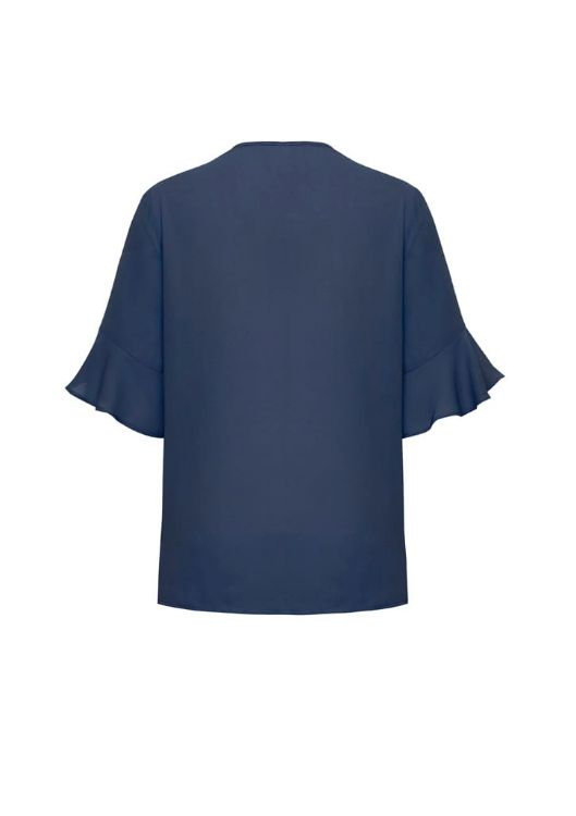 Picture of Aria Womens Fluted Sleeve Blouse