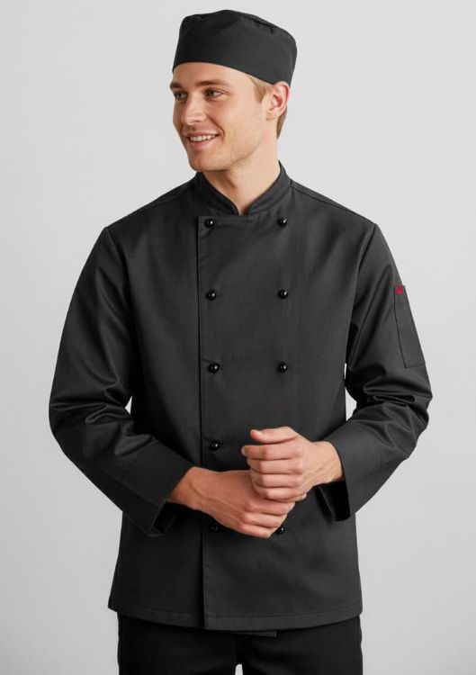 Picture of Al Dente Mens Long Sleeve Chef Jacket