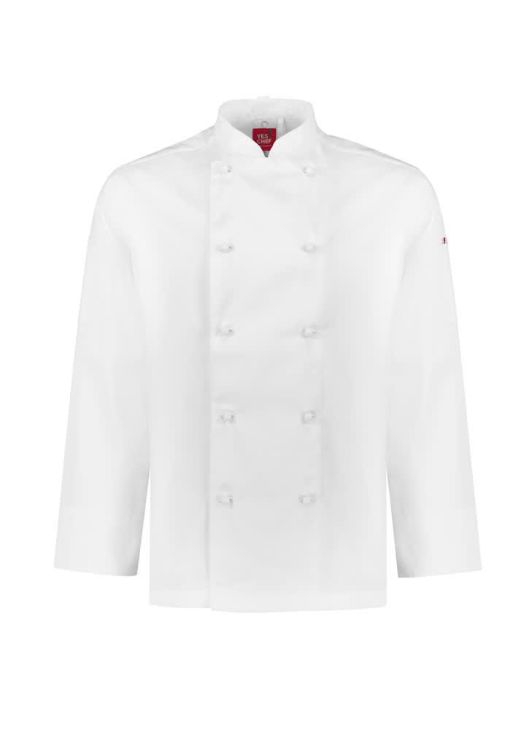 Picture of Al Dente Mens Long Sleeve Chef Jacket