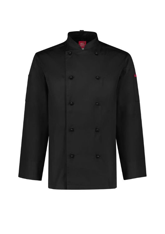 Picture of Al Dente Mens Long Sleeve Chef Jacket