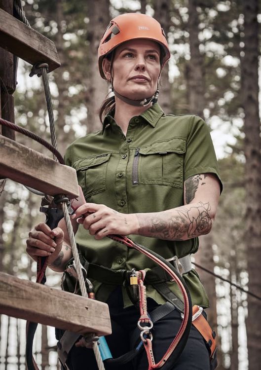 Picture of Womens Outdoor Short Sleeve Shirt