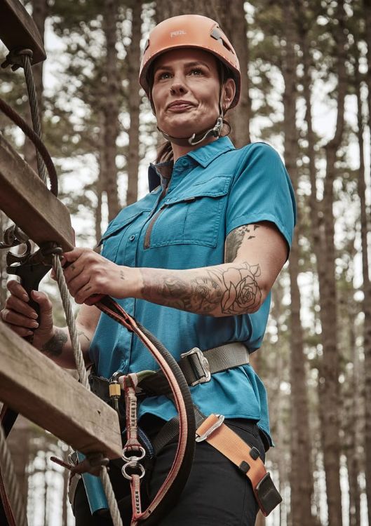Picture of Womens Outdoor Short Sleeve Shirt