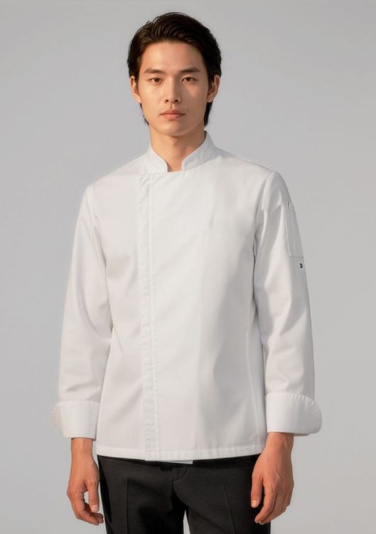 Picture of Alfresco Mens Long Sleeve Chef Jacket