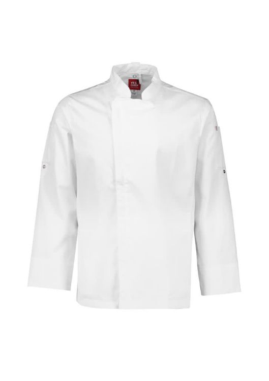 Picture of Alfresco Mens Long Sleeve Chef Jacket