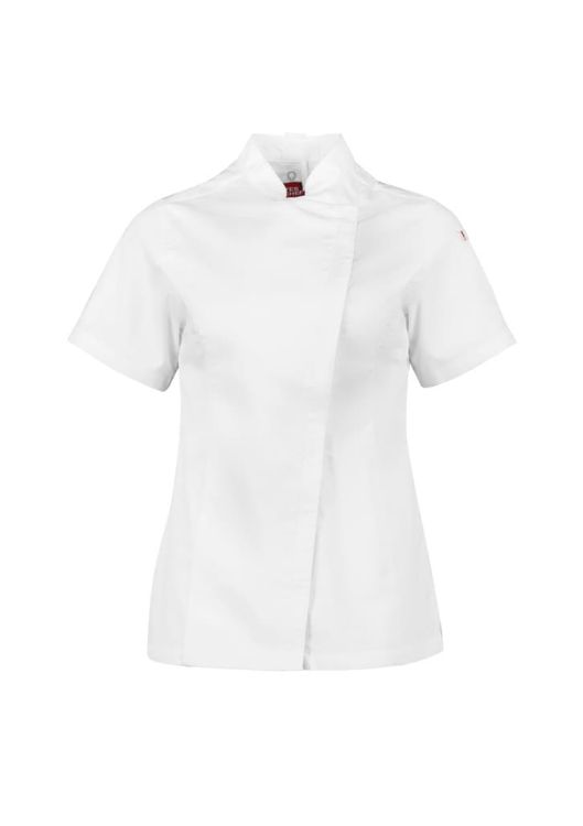 Picture of Alfresco Womens Short Sleeve Chef Jacket