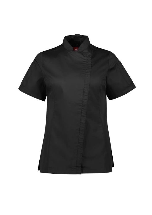 Picture of Alfresco Womens Short Sleeve Chef Jacket