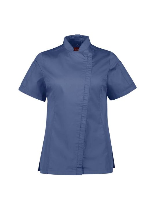Picture of Alfresco Womens Short Sleeve Chef Jacket