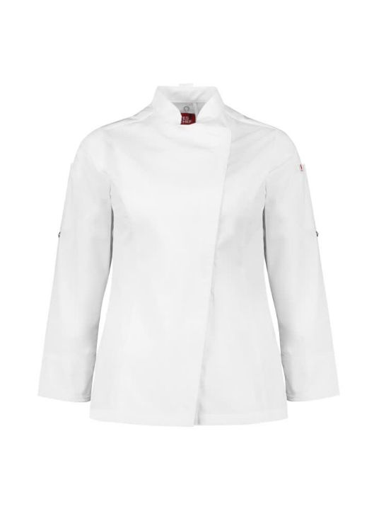 Picture of Alfresco Womens Long Sleeve Chef Jacket