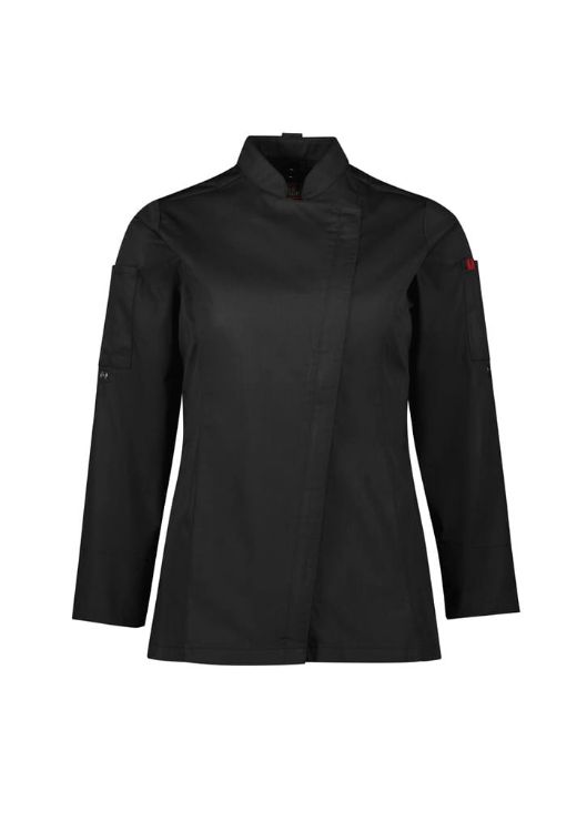 Picture of Alfresco Womens Long Sleeve Chef Jacket