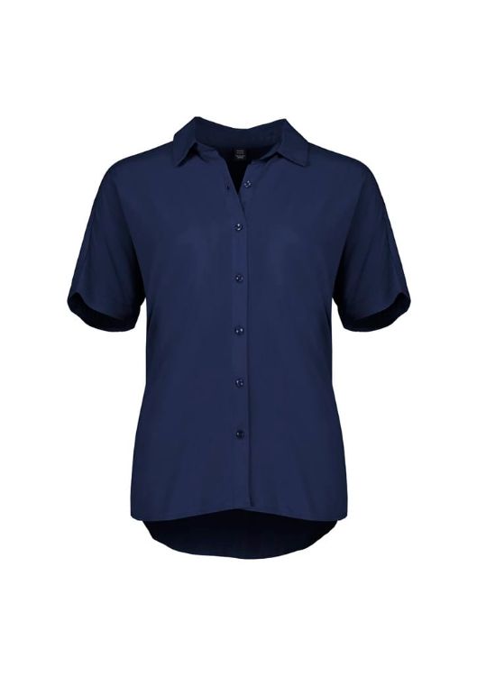 Picture of Dahlia Womens Short Sleeve Blouse