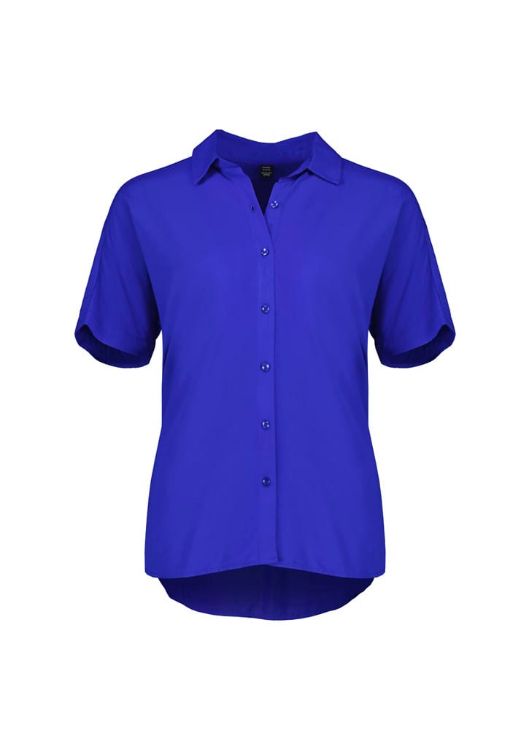 Picture of Dahlia Womens Short Sleeve Blouse