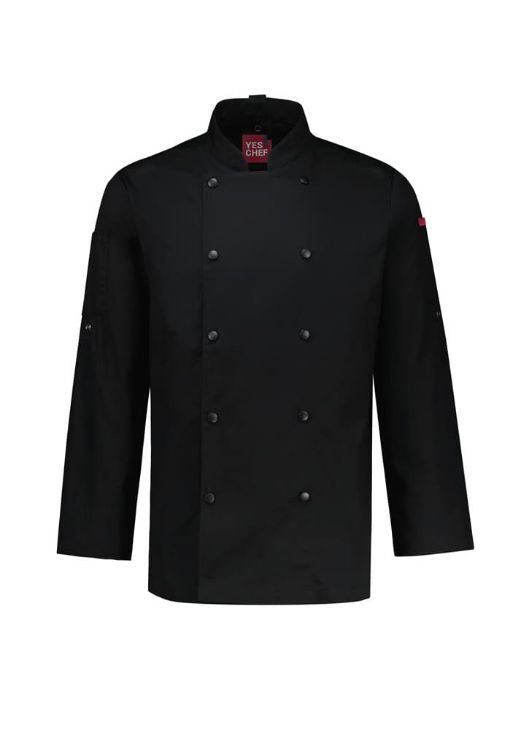 Picture of Gusto Mens Long Sleeve Chef Jacket