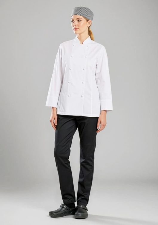 Picture of Gusto Womens Long Sleeve Chef Jacket