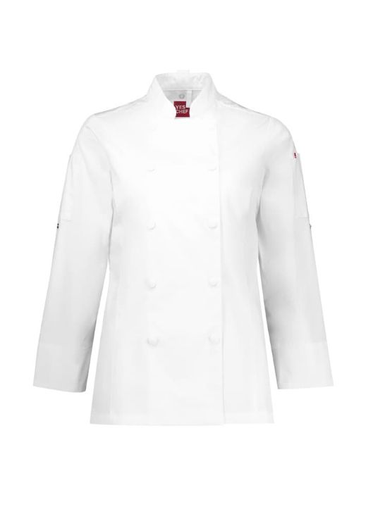 Picture of Gusto Womens Long Sleeve Chef Jacket