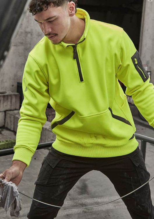 Picture of Unisex Streetworx Water Resistant 1/4 Zip Pullover