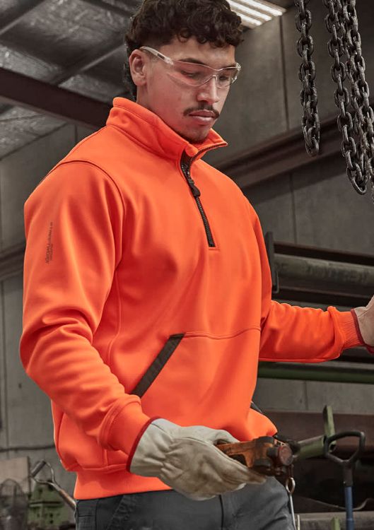 Picture of Unisex Streetworx Water Resistant 1/4 Zip Pullover