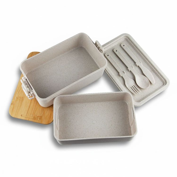 Picture of Bamboo Stack & Go Lunch Box