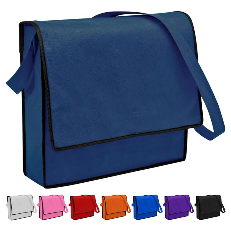 Picture of Non Woven Flap Satchel