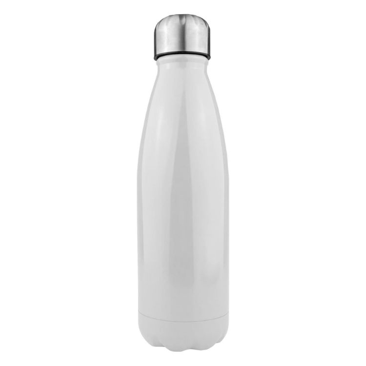 Picture of Komo Shiny Stainless Steel Drink Bottle Single Wall