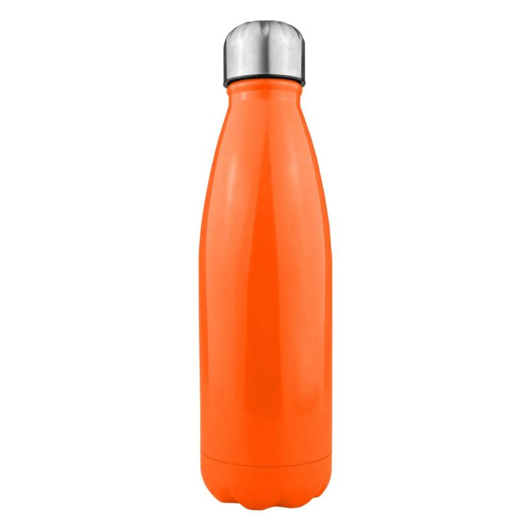 Picture of Komo Shiny Stainless Steel Drink Bottle Single Wall