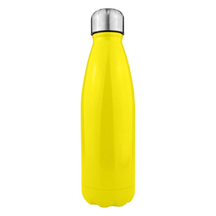 Picture of Komo Shiny Stainless Steel Drink Bottle Single Wall