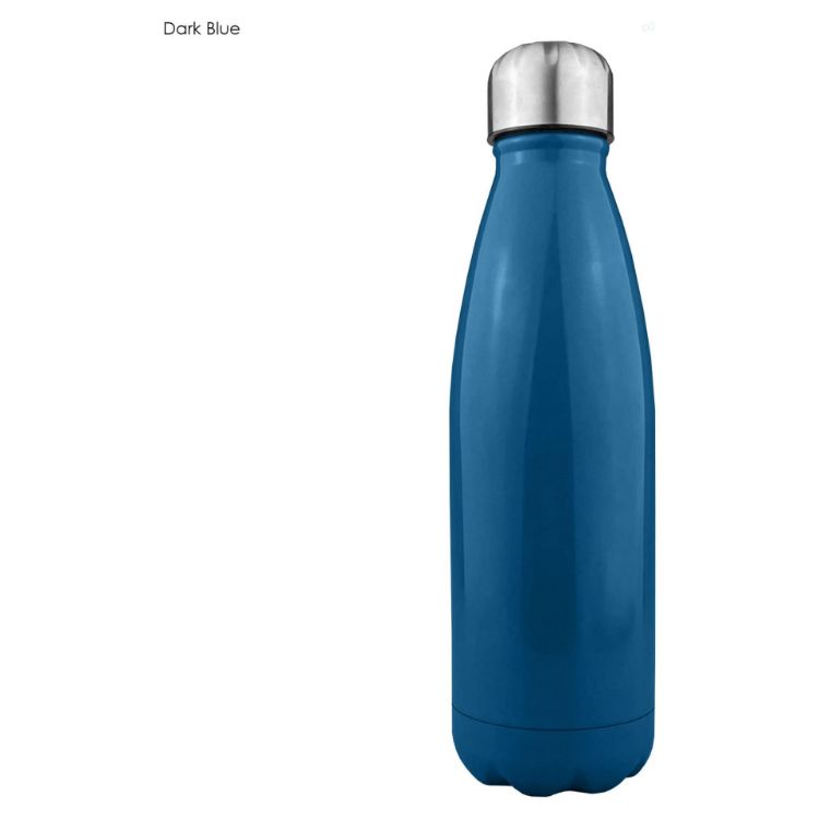 Picture of Komo Shiny Stainless Steel Drink Bottle Single Wall