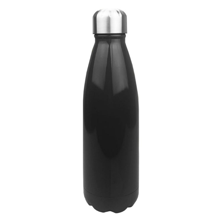 Picture of Komo Shiny Stainless Steel Drink Bottle Single Wall